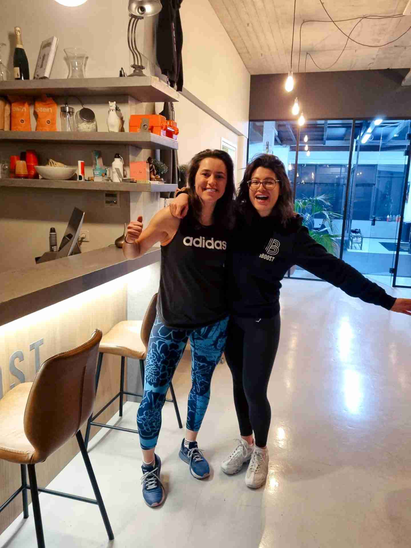Charlot en Mandy haar trainer - Verantwoord afvallen