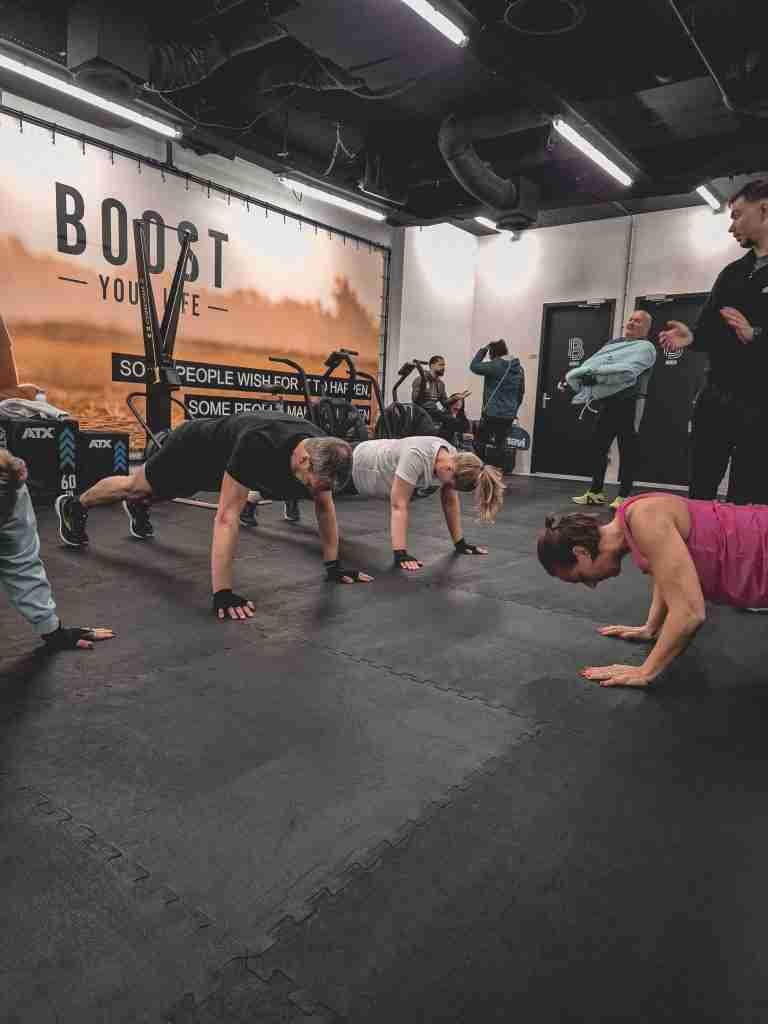 Small group training BOOST Clubs